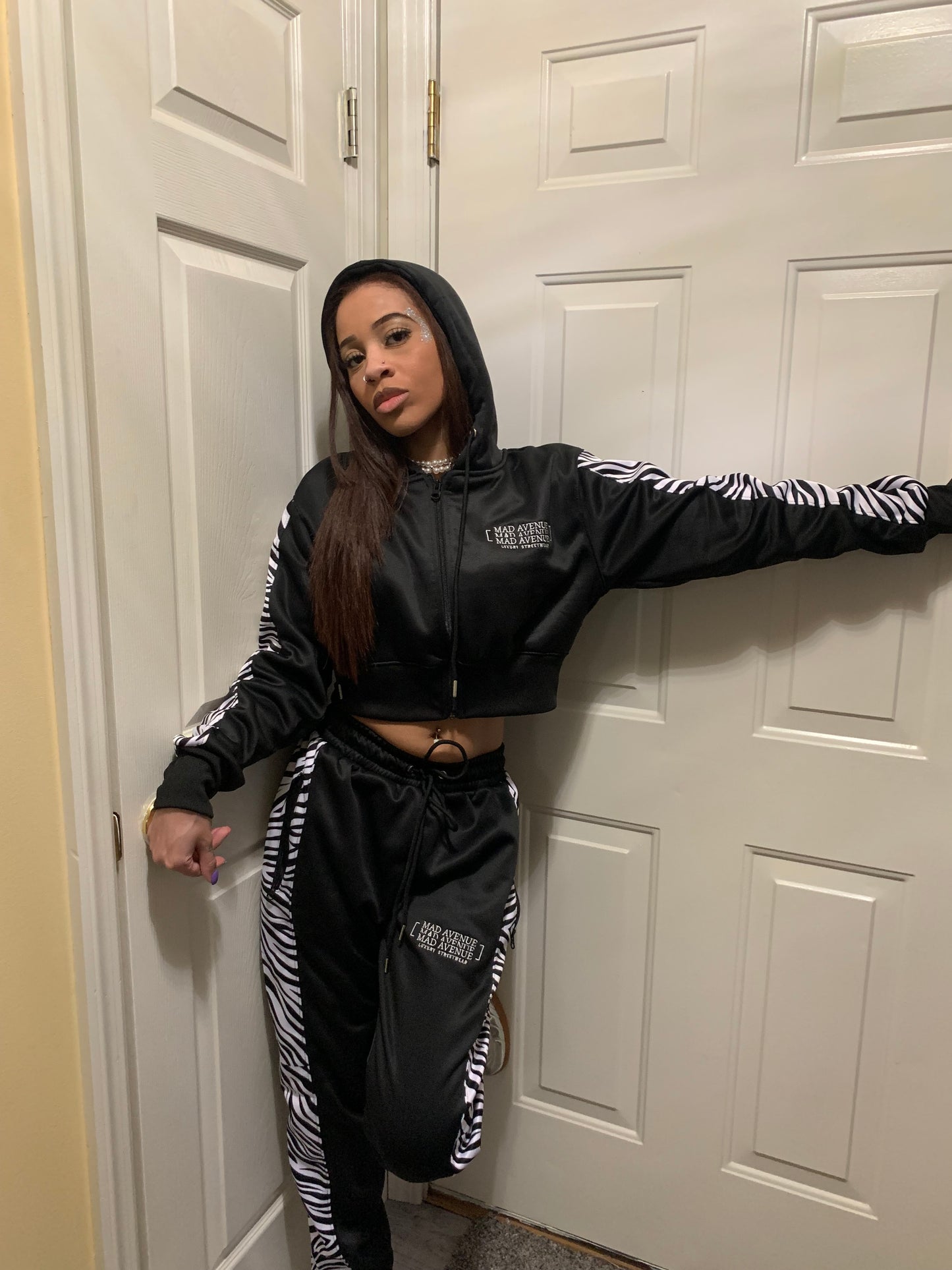 Zebra Jumpsuit