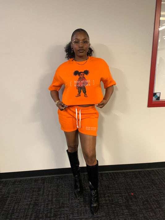 MAD Ave Sweat Short Set